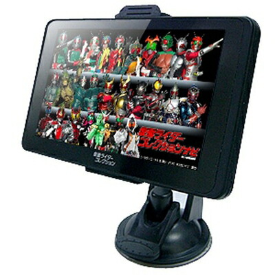 【中古】 RWC 仮面ライダーコレクション 5インチ ワンセグテレビ付きポータブルナビ RL-MR500画像