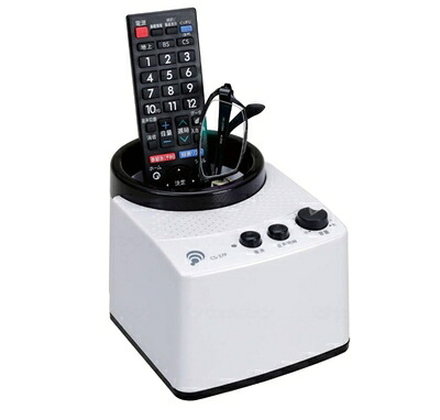 【中古】（新古品） 赤外線コードレススピーカー みみもとくんEXA2 CS-37PW ホワイト