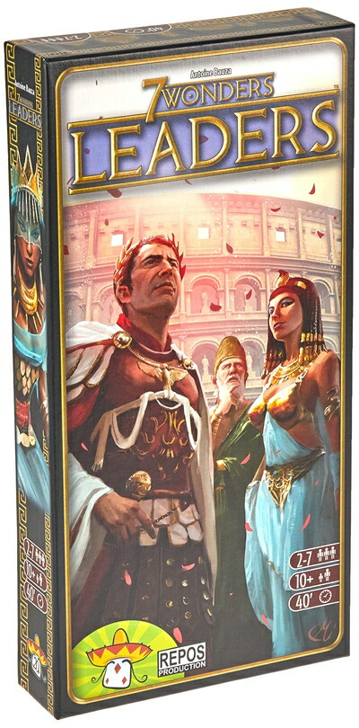 【中古】 余暇活動ジャパン 分野の七不思議 管理すること者たち (7 Wonders: Leaders) 多言葉づかい版 (3-7人用 40分 13才以上向け) ゲーム盤競り合い