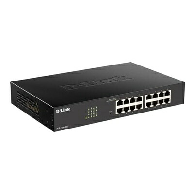 【新古品】 D-Link 16ポートギガビットスマートマネージドスイッチ | 16GbE界面 | L2| VLAN | 有線テレビ読み合わせる | ウェッブ保護すること | 事務机いの一番または仕合わせマウント | 気違い受け答え | NDAA標準尺度 | 果てしが無い (DGS-1100-16V2)