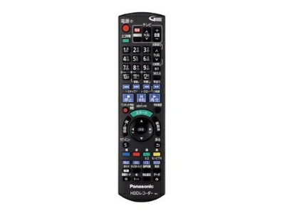 【中古】 Panasonic ネットワークディスプレイ付HDDレコーダー用リモコン N2QAYB000783