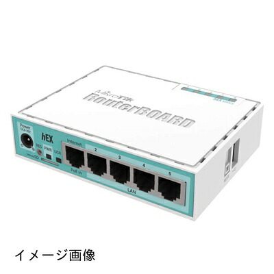 【新古品】 MikroTik hEX RB750Gr3