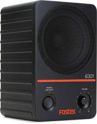 【中古】（新古品） Fostex 6301DT 4in パワードスタジオモニター ダンテ・アリギエーリ付き添い人 20W D位置付け RJ45ダンテ・アリギエーリ相応う