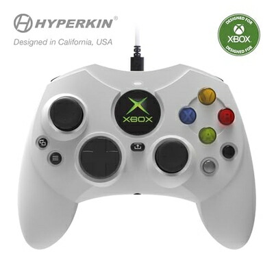 【新古品】 HYPERKIN Duchess Xbox Series X|S, Xbox One, Windows 10|11, PC専用有線コントローラ White