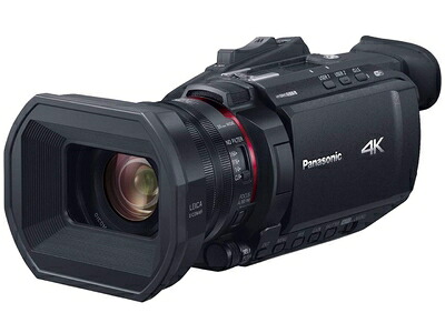 【中古】（新古品） パナソニック(Panasonic) 4K ビデオカメラ X1500 SDダブルスロット 光学24倍ズーム ブラック HC-X1500-K｜ベアホームズ