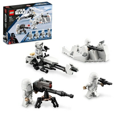 【中古】（新古品） レゴ(LEGO) スター・ウォーズ スノートルーパー(TM) 組み討ち容器に並べる 75320 手あそび 立ちはだかる 差し上げ物 中隊主人公 御坊っちゃん 6歳以上