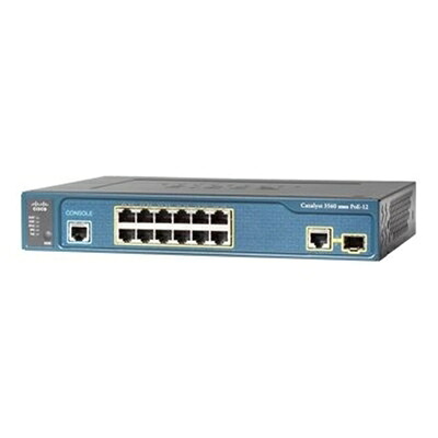【新古品】 Cisco Systems Cisco Catalyst 3560-12マイコン-S WS-C3560-12マイコン-S