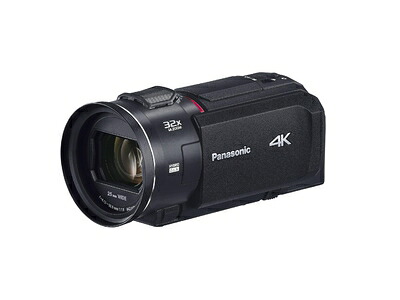 【中古】 パナソニック (Panasonic) 4K デジタル テレビカメラ HC-VX3-K 5軸変わり種手振れ手を加える 光学24倍望遠レンズ なめし革黒いこと