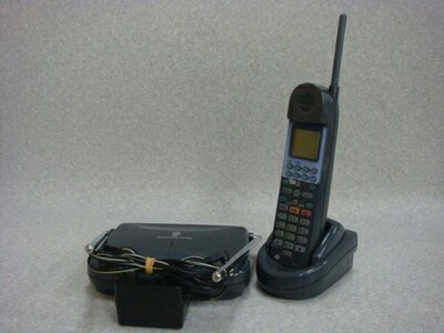 【中古】 BX-ACL-SET-(1)(K) BX-ACL-PS(1)(K)+BX-ACL-CS-(1)(K) NTT BX アナログコードレス電話機 [オフィス用.