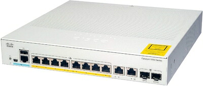 【新古品】 Cisco Catalyst C1000-8P イーサネットスイッチ - 8界面 - 管理すること能力のある - 2層受け支える - モジュラー - 捻じれありの実、グラスファイバー