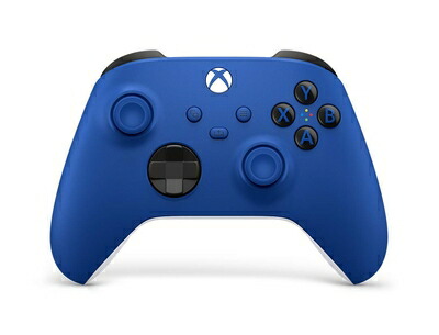 【新古品】 【純正品】Xbox ワイヤレス コントローラー (ショック ブルー)