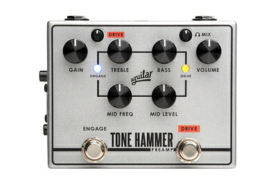 【中古】（新古品） aguilar ベース用プリアンプ/ダイレクト・ボックス TONE HAMMER PREAMP V2｜ベアホームズ