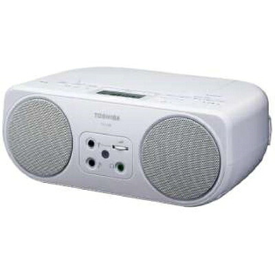 【中古】 TY-C200-W(ホワイト) CDラジオ ワイドFM対応