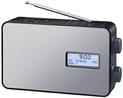 【中古】 パナソニック ラジオ FM/AM ワイドFM Bluetooth対応 IPX4相当 防滴仕様 ブラック RF-300BT-K