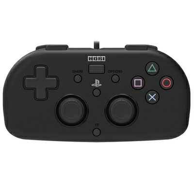 【中古】(新古品) ワイヤードコントローラーライト for PS4 ブラック【PS4対応】