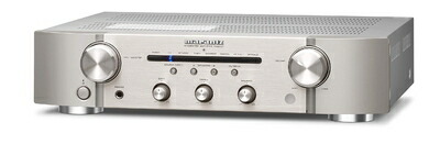【中古】（新古品） マランツ Marantz プリメインアンプ PM6007 92kHz/24bit相応う/デジタルインプット相応う しろがね色ゴールド PM6007/FN