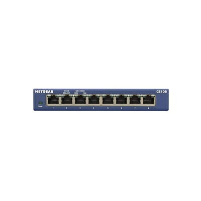 【新古品】 NETGEAR 8PORT GIGABIT ETHERNET SWITCH BL