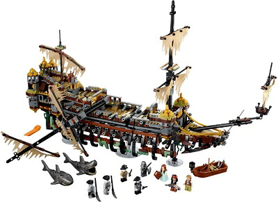 【中古】（新古品） レゴ(LEGO)パイレーツオブカリビアン 無声映画・メアリー号 71042