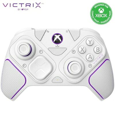 【新古品】 【Xbox公式ライセンス商品PDP 】Victrix Pro BFG Wireless Gaming Controller for Xbox Series X|S and PC, ビクトリクス プロコントローラー Xbox Series X|S and PC ホワイト