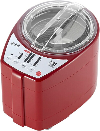 【中古】（新古品） 山本電気 家庭用精米機 MICHIBA KITCHEN PRODUCT 匠味米 レッド MB-RC52R