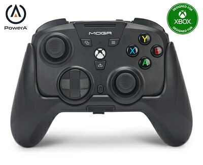 【新古品】 【国内正規品 】PowerA MOGA XP-ULTRA モバイル、PC、XboxSeriesX|S用マルチプラットフォームワイヤレスコントローラー 二重振動機能 (公式ライセンス取得) ブラック 1526788-01
