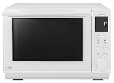 【中古】（新古品） パナソニック ビストロ オーブンレンジ 26L スイングサーチ赤外線センサー スピードあたため ホワイト NE-BS5B-W｜ベアホームズ 43,665円
