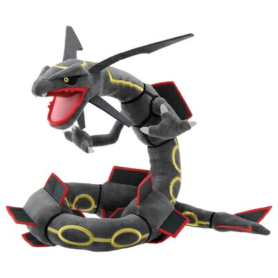 【中古】（新古品） ポケットモンスター ポケモンぬいぐるみ 黒いレックウザ｜ベアホームズ