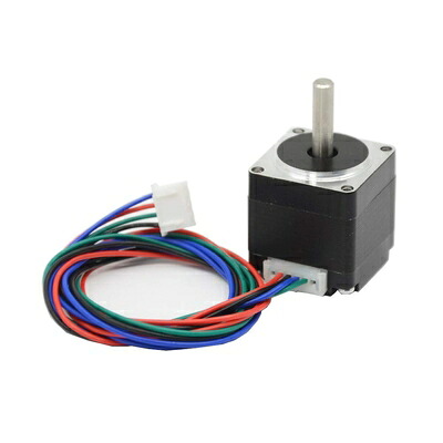 【中古】(新古品) Iverntech Nema 11ステッピングモーター28mmボディ1.8ステッパー角度0.8A 2相4線式、50cmケーブル、3Dプリンター、CNCマシン、およびロボット工学用