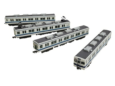 【中古】（新古品） 鉄道コレクション 鉄コレ 東武鉄道8000系 8142編成 グッドデパートメント広告列車 4両セット ジオラマ用品 324690