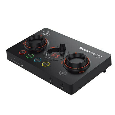 【中古】（新古品） CREATIVE Sound Blaster GC7 ハイレゾ AK4377 搭載 最大24bit/192kHz PS4/PS5/Switch/PC/Mac プレミアム ゲーミング DAC アンプ SB-GC7