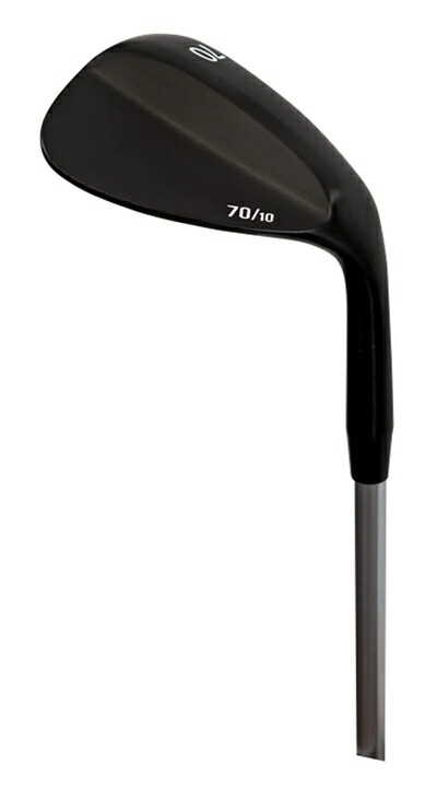 【中古】（新古品） 無刻印 ウェッジ ブラックエディション ゴルフクラブ 新溝 ルール適合 Wedge ブラックPVD仕上げ スチールシャフト 豊富なロフトバリエーション 【ノーロゴ】 【Lｙ】 (スチール, 70)