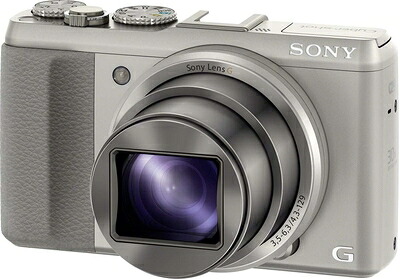 【中古】 SONY デジタルカメラ Cyber-shot HX50V 2110万画素 光学30倍 シルバー DSC-HX50V-S