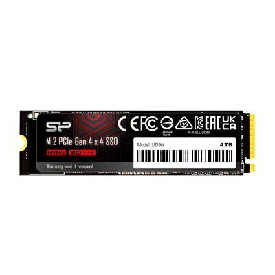 【中古】（新古品） ケイ素樹脂力強さ SSD 4結核症【超弾丸道路 ゲーミングSSD】Read 5,000MB/s Write 4,500MB/s 3D NAND M.2 2280 PCIe4.0×4 NVMe1.4 UD9Nつづき物 SJ04KGBP44UD9N05J5