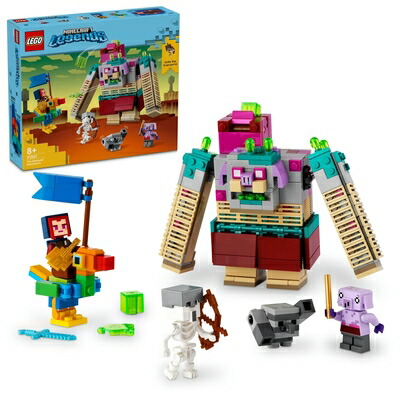 【中古】（新古品） レゴ(LEGO) マイン手工芸品 デバウアーとの対抗 手あそび 手あそび 差し上げ物 生まれ落ちる日 立ちはだかる クリスマス 御坊っちゃん うしろ帯 赤ちゃん 8歳 9歳 10歳 小学生 マイクラ Minecraft グッズ 21257
