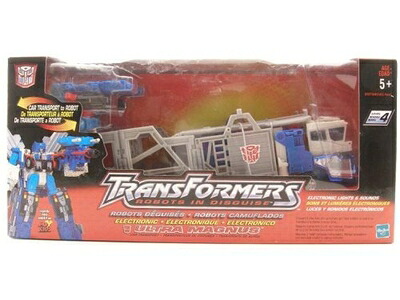 【中古】 Transformers RID Robots in Disguise Deluxe Electronic light & Sound ULTRA MAGNUS Transport Truck (2001 Hasbro) by Hasbro [並行輸入品]