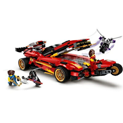 【中古】レゴ(LEGO) ニンジャゴー X-1 ニンジャ・チャージャー 71737 遊び道具 差しつかえる 差し上げ物 忍びの者 にんじゃ 車馬 のりもの お坊っちゃん 8歳以上