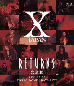 【中古】 X JAPAN RETURNS 完全版 1993.12.30 [Blu-ray]