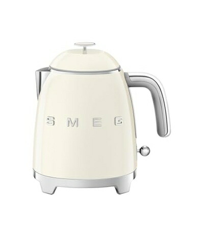 【中古】（新古品） SMEG ミニ50年月日レトロスタイル3優勝杯灯し火湯沸かし 二重壁上滑り打ちきり軍事基地と水嵩表示計器付き添い人 (皮膚軟化剤)