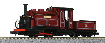 【中古】（新古品） KATO ナローゲージ KATO/PECO (OO-9)スモールイングランド プリンス 赤 51-201B 鉄道模型 蒸気機関車