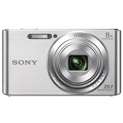【中古】（新古品） ソニー コンパクトデジタルカメラ Cyber-shot DSC-W830 シルバー 光学ズーム8倍(25-200mm) コンパクトボディ DSC-W830 (整備済み品)