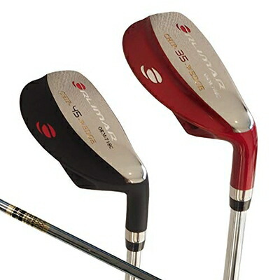 【中古】（新古品） オリマー ゴルフ ORLIMAR チッパー 35度 45度 ブラック仕上げ レッド仕上げ スチールシャフト ORM708C 35度 ORM718C CHIP WEDGE (レッド, 35度)
