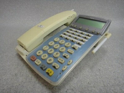 【中古】 DTR-16R-1D(WH) NEC Aspire Dterm85 カールコードレス カナ表示 ビジネスフォン [オフィス用品] [オフィス用品]