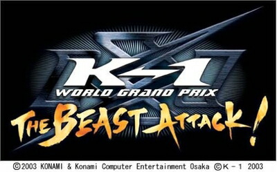【新古品】 K-1 WORLD GRAND PRIX THE BEAST ATTACK !