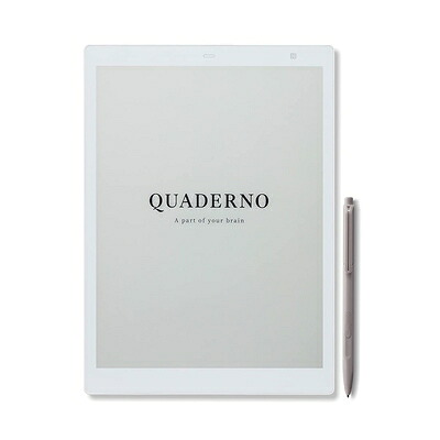 【中古】（新古品） 富士通 10.3型フレキシブル電子ペーパー QUADERNO A5サイズ / FMVDP51 ホワイト｜ベアホームズ