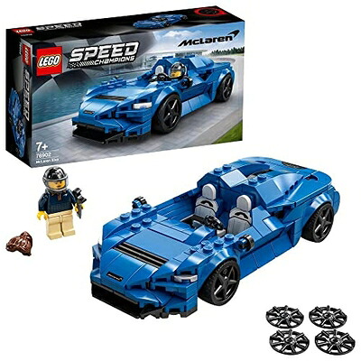 【中古】（新古品） レゴ(LEGO) 迅速さはやりっ児 マクラーレン Elva 76902 手あそび 差しつかえる 差し上げ物 車 くるま 御坊っちゃん 7歳以上 セット-おもちゃ