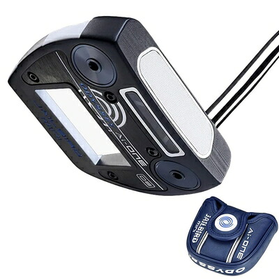 【新古品】 オデッセイ(ODYSSEY) 右用 パター AI-ONE JAILBRD MINI ダブルベント (マレットタイプ STROKE LABシャフト SL90(スチール) 34インチ) スチール メンズ|ベアホームズ