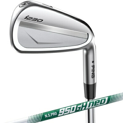 【新古品】 ピン(PING) i230 アイアンセット6本 (5I~9I、PW) N.S.PRO 950GH neo (S/Men's)