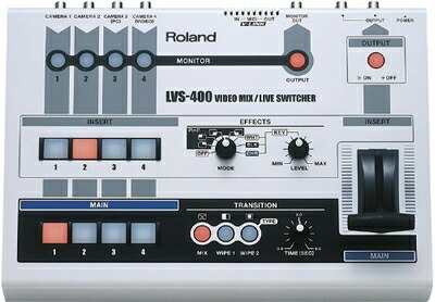 【中古】 Roland ローランド 4チャンネルビデオミックスライブスイッチャー LVS-400