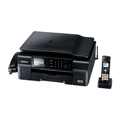 【中古】 BROTHER A4インクジェットFAX複合機 PRIVIO デジタル子機1台/黒モデル MFC-J980DN-B