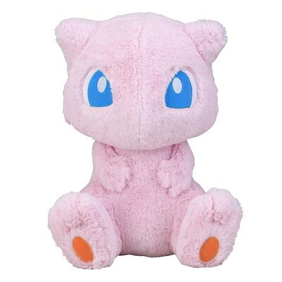 【中古】(新古品) ポケモンセンターオリジナル おっきいふわふわぬいぐるみ ミュウ 36.5×28×29(H×W×D:?)|ベアホームズ